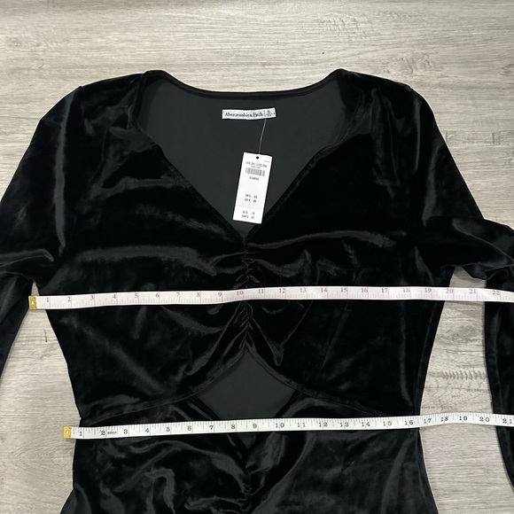 Beautiful Abercrombie & Fitch size XL NWT velvet dress cocktail dress night out - Picture 6 of 6
